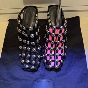 Alexander Wang Cage Ball Stud Sandal